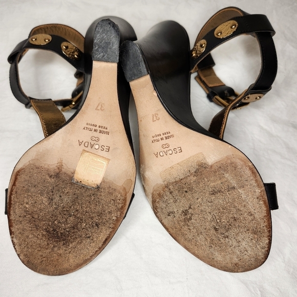 90s Escada Mediterranean Sandals - Picture 11 of 14